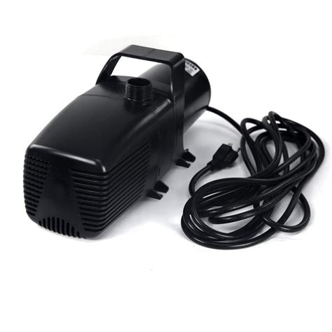 1/3 HP Koi Pond Pump Goldfish Water Pump 3200GPH | Koi pond pumps, Pond ...