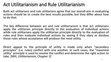 Utilitarianism Examples