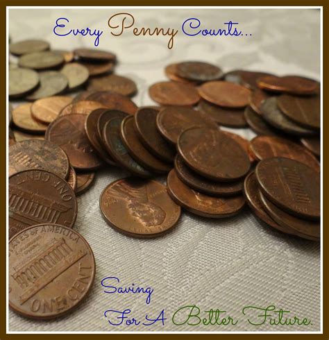 Every Penny Counts...Saving For A Better Future. - Mommy Snippets