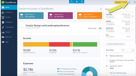 QuickBooks Online Accounting Chart of Accounts tutorial