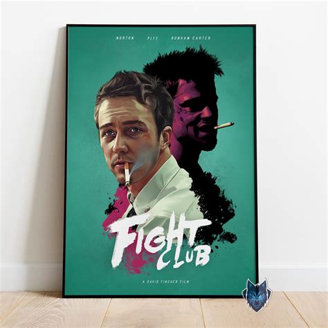 Fight Club Poster, Tyler Durden Wall Art Designed & Sold By Piyush Kumar