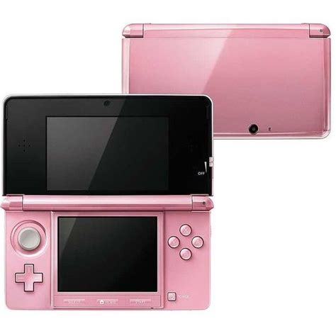 Nintendo-3DS-Pink-Console liked on Polyvore featuring electronics and pink | Pink, Nintendo 3ds ...