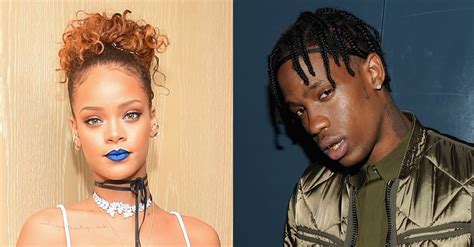 Rihanna Dating Travis Scott | POPSUGAR Celebrity