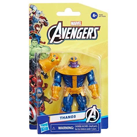 Marvel Avengers Epic Hero Series Thanos Deluxe Action Figure for Kids 4 ...