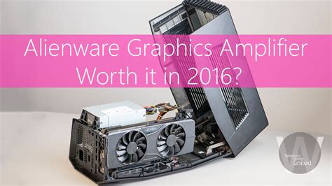 Alienware graphics amplifier fan replacement