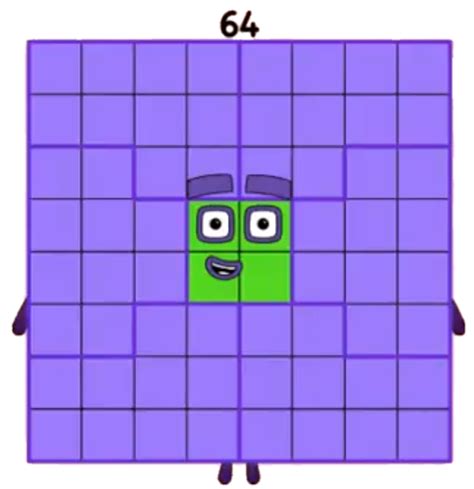 Numberblocks 64 2D by Daorqueba on DeviantArt