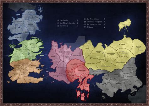 Cities Of Essos Game Of Thrones Map