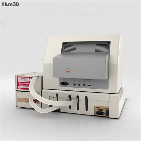 Apple II Computer 3D model - Electronics on Hum3D