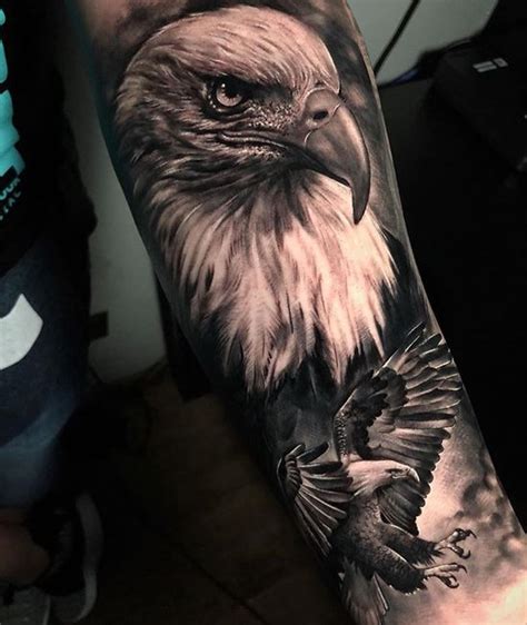 Top 68+ imagen tatuaje de aguila en brazo - Abzlocal.mx