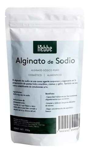 Alginato De Sodio Cosmético Gel Peel Off Hidroplastica 250g