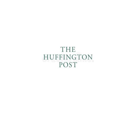 El Logo Del Huffington Post Editorial Ilustrativo Sobre Fondo Blanco Fotografía editorial ...