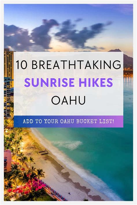 10 Best Sunrise Hikes in Oahu Worth Waking Up For (2024)