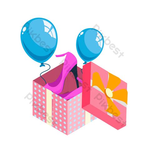 Vector Drawing Cartoon Gift Box PNG Images | AI Free Download - Pikbest