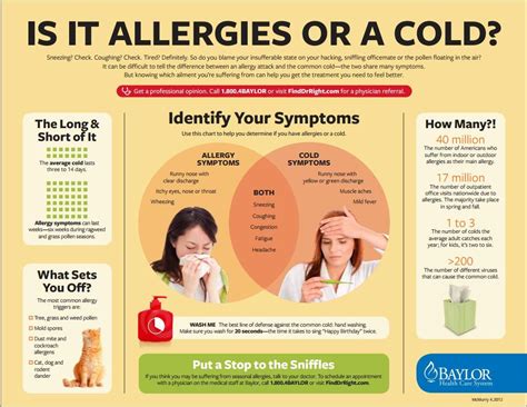 Allergies or cold? Learn how to tell the difference