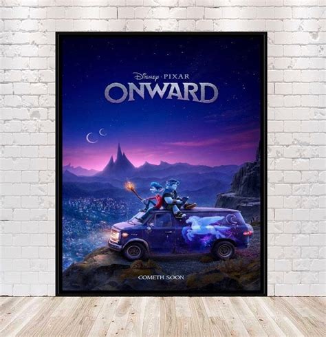 Onward Disney Pixar Movie Poster – CraftCentralCompany