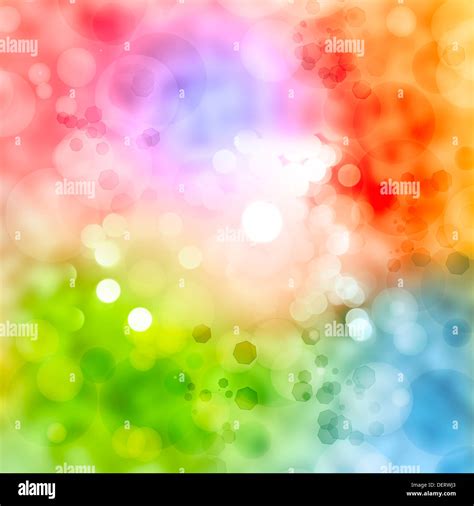 Bright circles of light abstract color background Stock Photo - Alamy