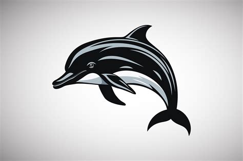 Dolphin Vector Illustration Graphic by Ghagra · Creative Fabrica