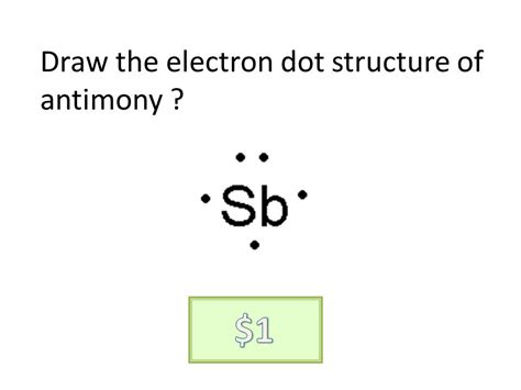 Lewis Dot Structure For Antimony