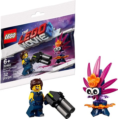 LEGO Movie 2 MiniFigure - Rex Dangervest (con Blaster e Plantimal) : Amazon.it: Giochi e giocattoli