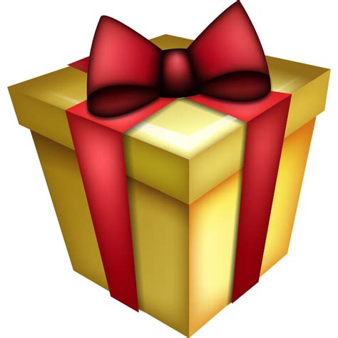 Download Gift Present Emoji Icon | Emoji Island