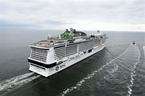 MSC cruise ship Grandiosa completes sea trials - Ships & Ports