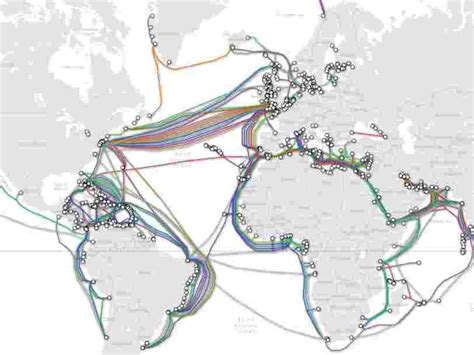 This incredible map shows the undersea cables that keep the internet ...