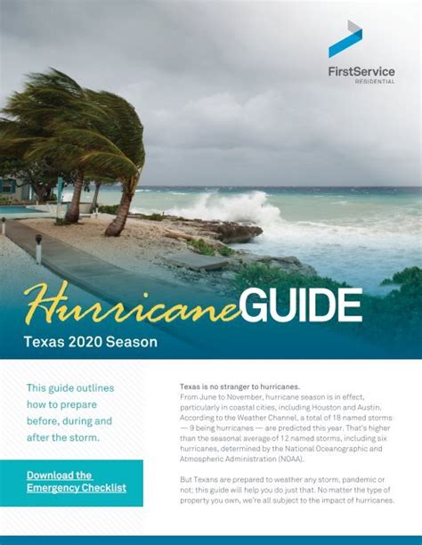 Hurricane Guide - Texas 2020 Season