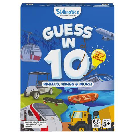 Skillmatics Guess in 10 Educational Board Game, for Families and Kids Ages 5 and up ...