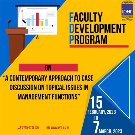 Faculty Development Program - IPER Bhopal