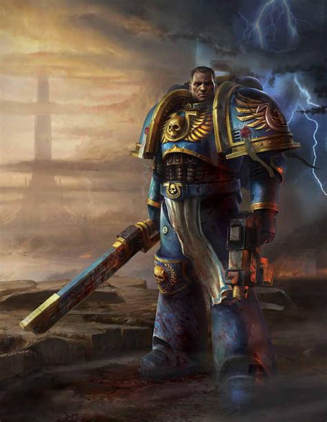 The Art Of Warhammer 40000 Space Marine - 7