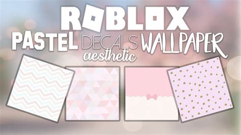 50 Bloxburg Pastel Aesthetic Decal ID Codes Wallpaper - YouTube | Code wallpaper, Decal design ...