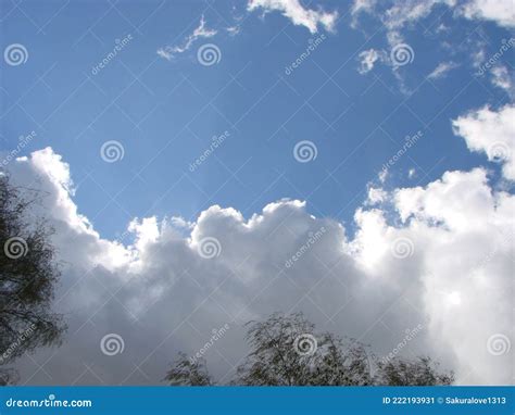 A Photography of a Blue Sky with Sun Rays Stock Image - Image of rays ...