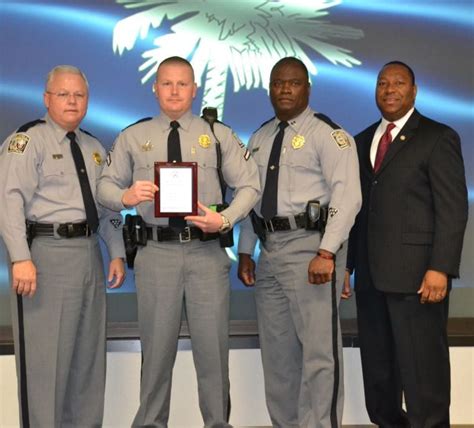 Florence trooper McInville named S.C. Highway Patrol Trooper of the Year