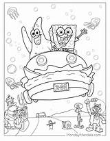 Spongebob Squarepants Coloring Pages sketch template
