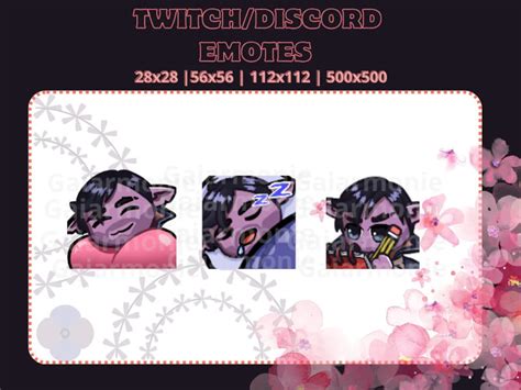 Hodari Palia Emotes Twitch Discord - Etsy