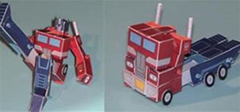 Make Optimus Prime papercraft « Papercraft