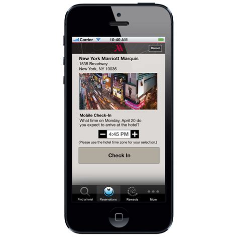 Marriott Hotels Extends Mobile Check-in Throughout Canada and US - Digital Home : Digital Home