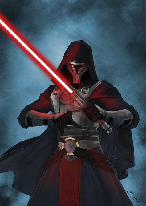 Darth Revan, an art print by Jake Bartok - INPRNT