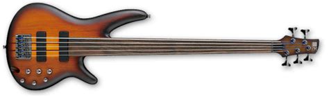 Ibanez SR Fretless 5-String Bass With Piezo - Brown Burst | Long & McQuade