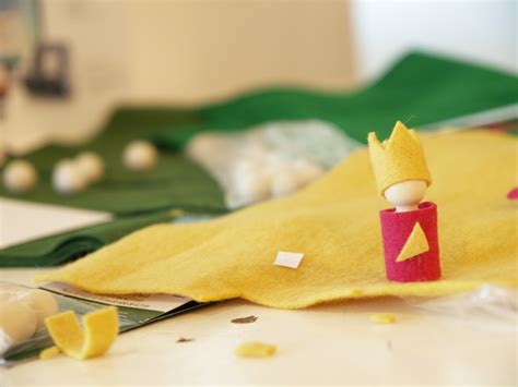 Handmade Felt Nativity Set - The Magic Onions