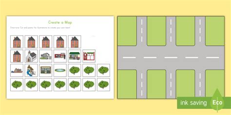 Map Skills Games – Create a Map Activity (Teacher-Made)