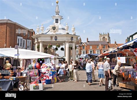 Market Day at Beverley East Yorkshire UK Stock Photo - Alamy