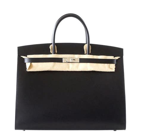 Hermès Birkin 40 Black Limited Edition - Evercalf PHW | Baghunter