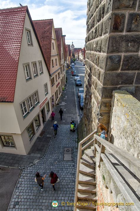 One of the exits from the Rothenburg wall