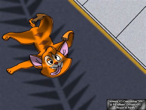 Flattened Oliver The Kitten! by CrimsonStar7359 on DeviantArt