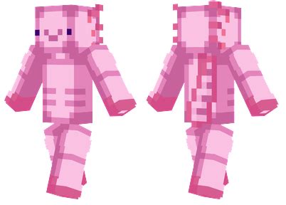 Axolotl Minecraft Mod Axolotl Suit Minecraft Skin The Axolotl Is An Images