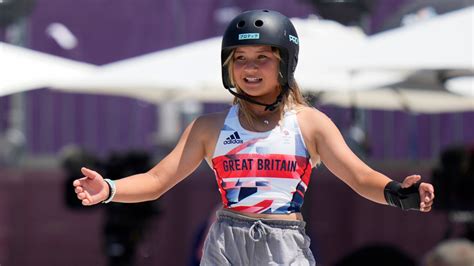 Tokyo 2020 Olympics: Sky Brown wins skateboarding bronze to become youngest British summer ...