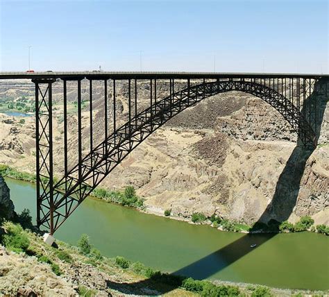 Idaho, Arch Bridge, World, List, Bridges, Twin, Roads, Curvy, Usa