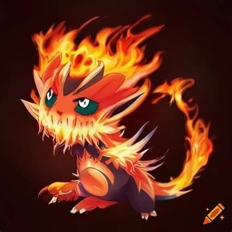 Fire water pokemon on Craiyon