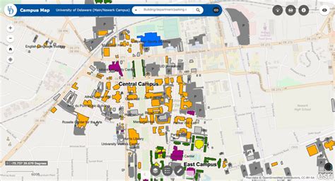 Campus Map Of University Of Delaware - Gabbie Christiana